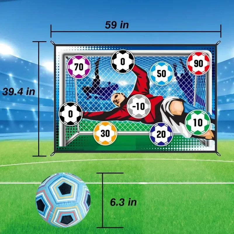 Soccer Game Mat Set Outdoor/Indoor (Nearly Out of Stock)